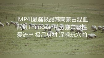 [MP4]最骚极品韩裔蒙古混血网红Theocean私房骚穴录性爱流出 极品身材 深喉玩穴啪