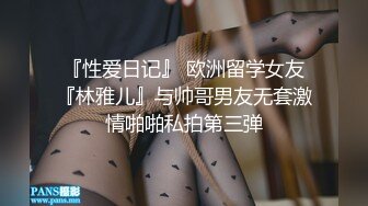 『性爱日记』 欧洲留学女友『林雅儿』与帅哥男友无套激情啪啪私拍第三弹