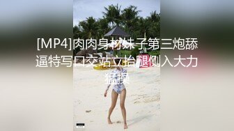 [MP4]肉肉身材妹子第三炮舔逼特写口交站立抬腿侧入大力猛操