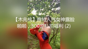 【木兆桃】推特人气女神露脸啪啪，300原私拍福利 (2)