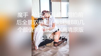 魔手☛外购2021精品厕拍前后全景双机位（靓妹嫩BB)几个颜值美女尿尿4K高清原版（非录屏）