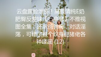 云盘露脸泄密！高颜清纯E奶肥臀反差妹【石高慧】不雅视图全集，还求爸爸肏，对话淫荡，可惜了被个纹身肥猪佬各种蹂躏 (12)