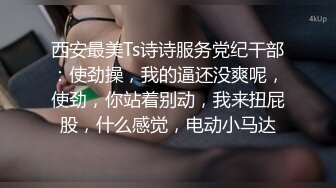 西安最美Ts诗诗服务党纪干部：使劲操，我的逼还没爽呢，使劲，你站着别动，我来扭屁股，什么感觉，电动小马达