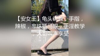 【安女王】龟头调教，手指，辣椒，串珠插马眼，手淫教学，大哥叫声享受